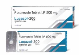 LUCAZOL 200 TAB 1*30