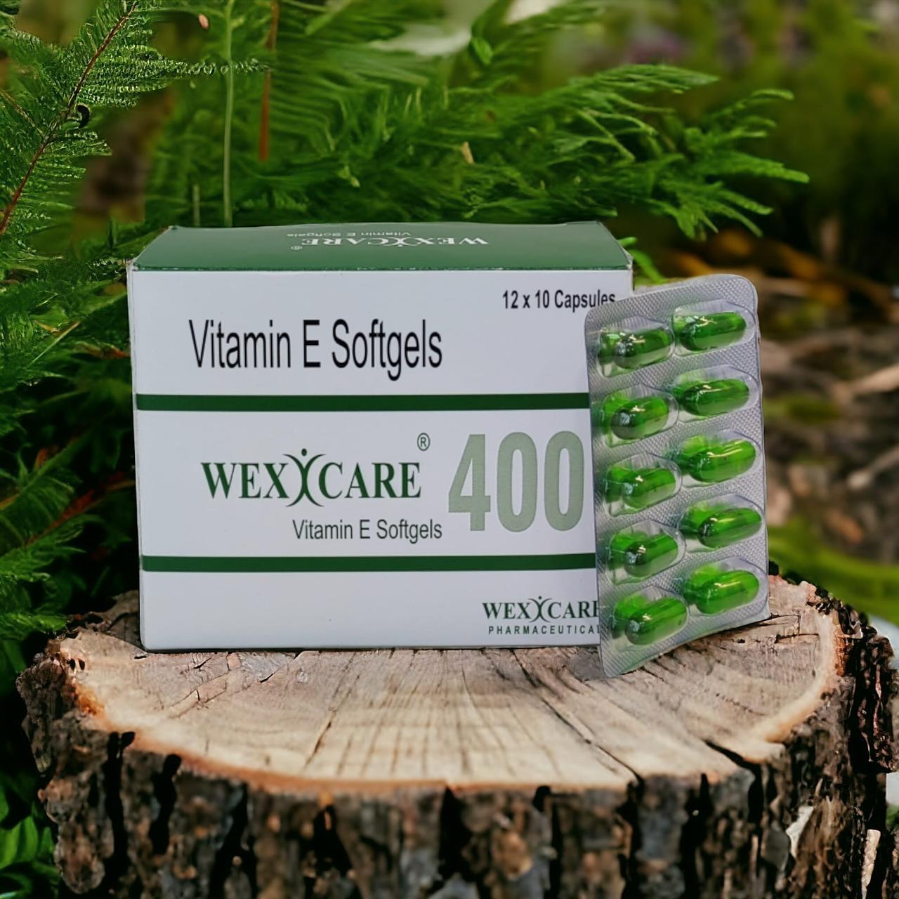 WEXCARE-400 VIT.E CAPSULE 1*10