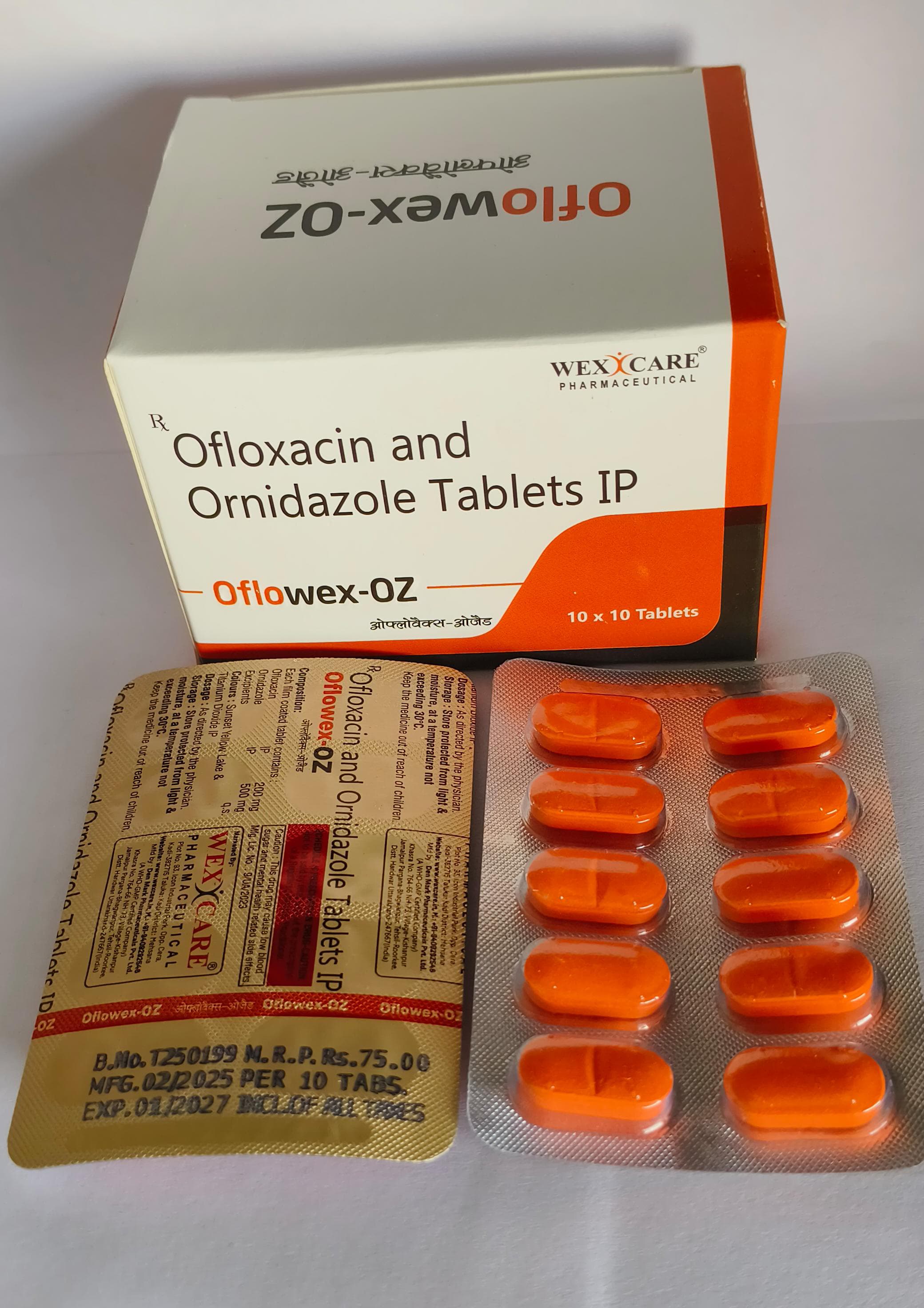 OFLOWEX-OZ TABLET 1*10